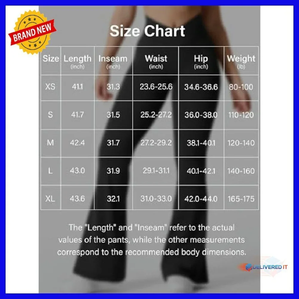 Flare Yoga Leggings Scrunch Butt Lift Squat Proof High Waist